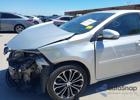 2015 Toyota Corolla S Plus из США, поврежденный, VIN 5YFBURHEXFP216342